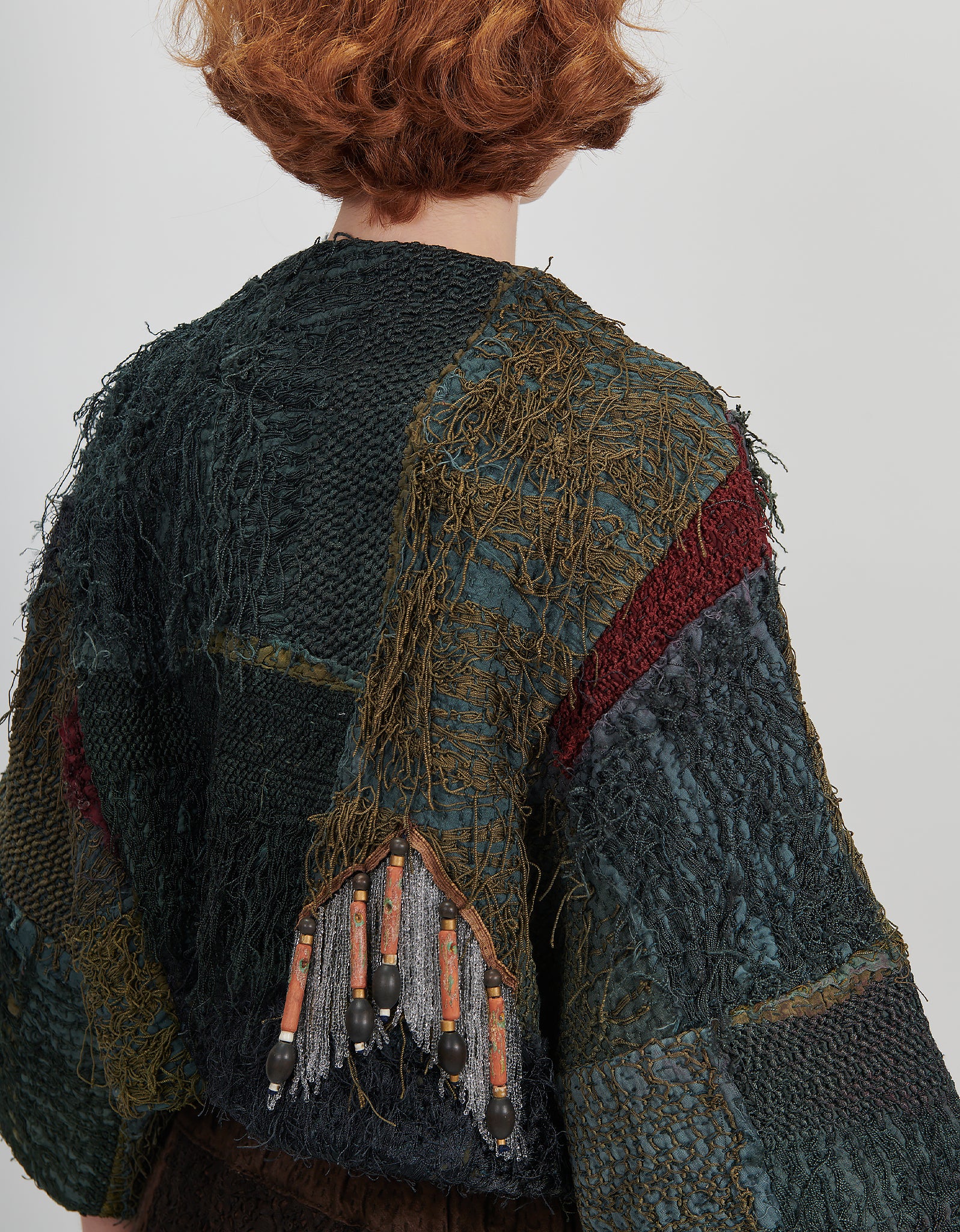 19th Century Silk Fringe Bella Jacket