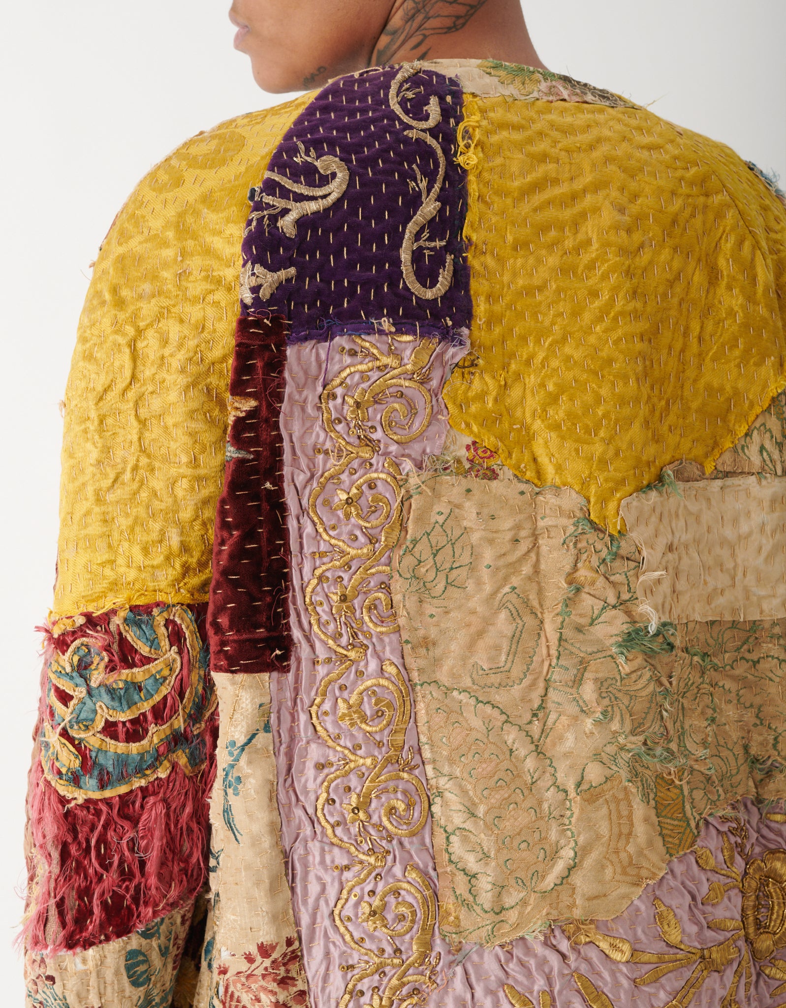 18th Century Brocade & Silk Cecilia Jacket