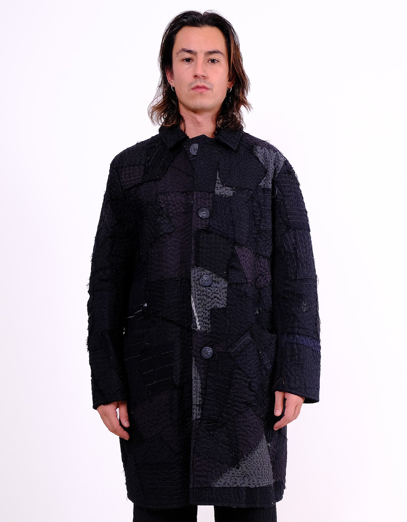 Vintage Wool Suiting Cedric Coat