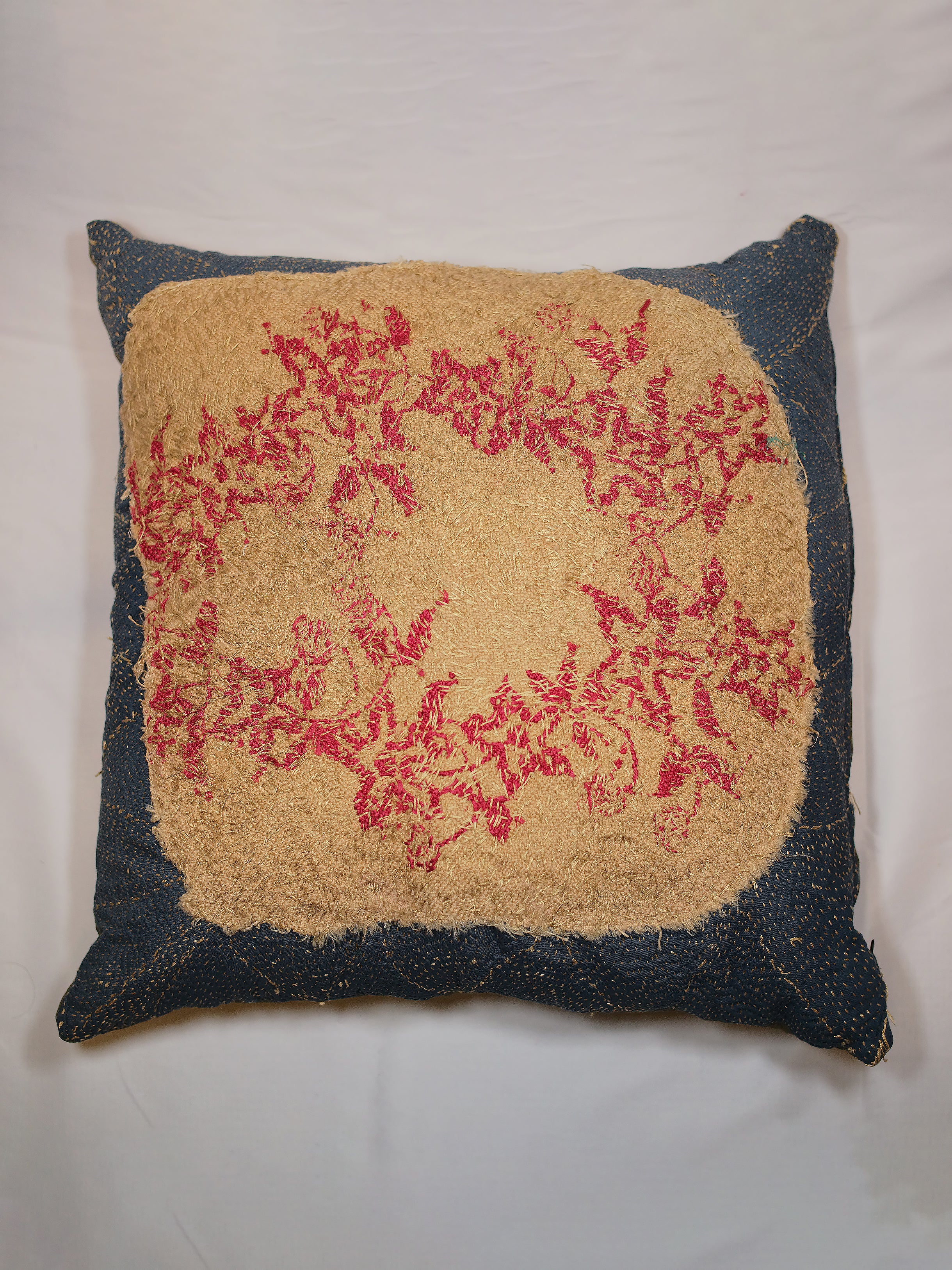 18th Century Woollen Needlepoint Cushion | 1160