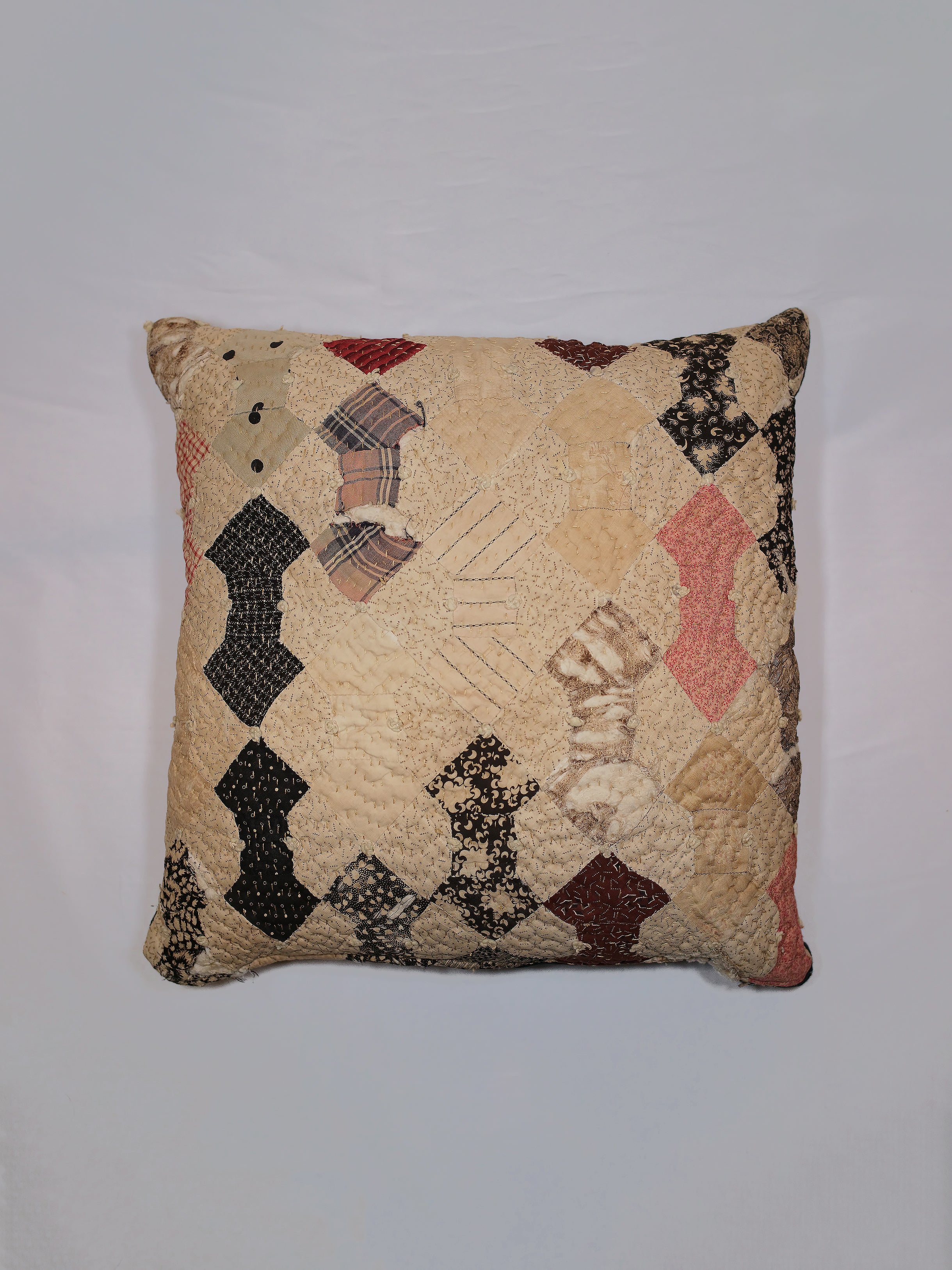 19th Century Victorian Silk Cushion | 1169