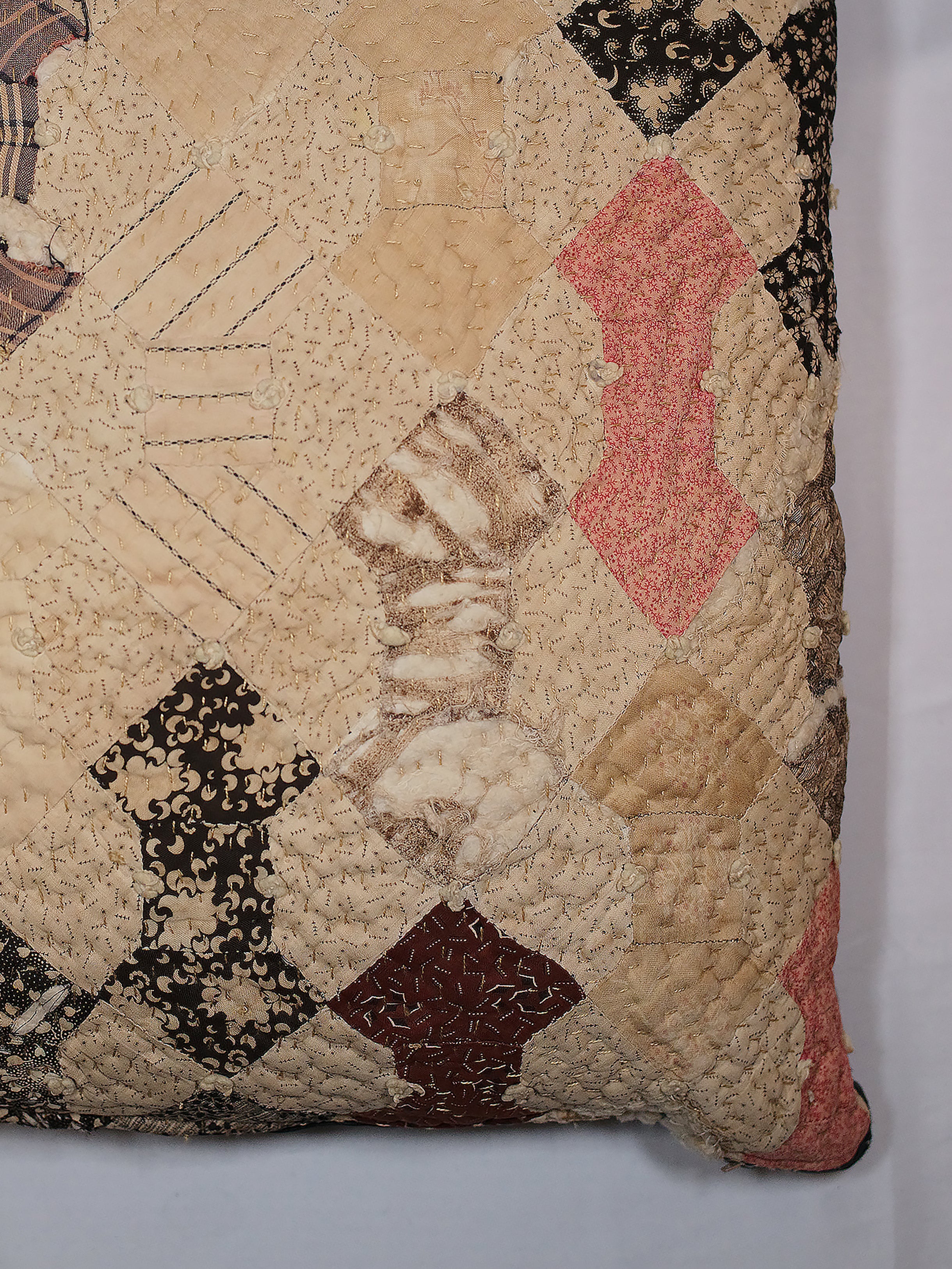 19th Century Victorian Silk Cushion | 1169