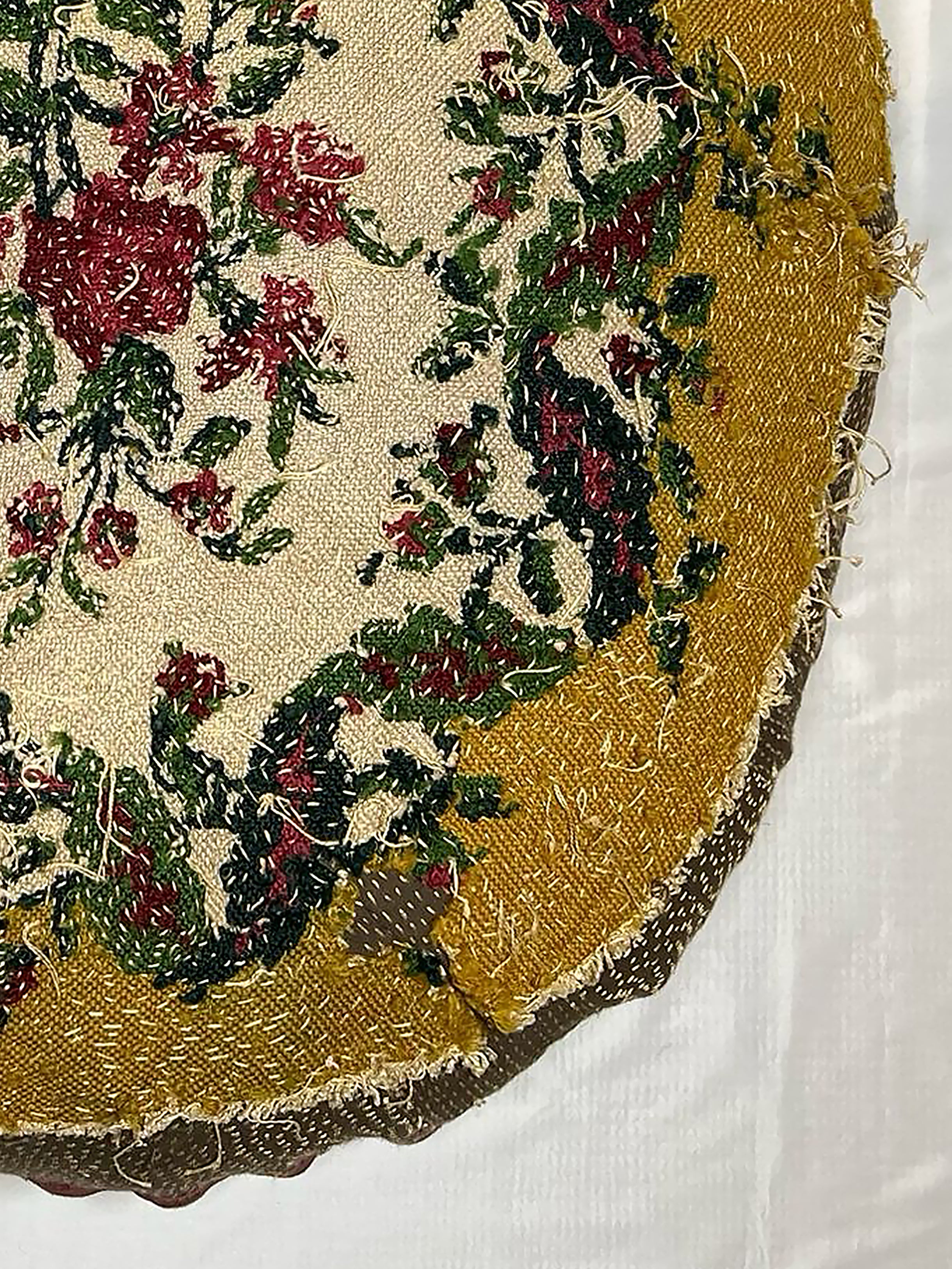 19th Century English Needlepoint Cushion | 1297