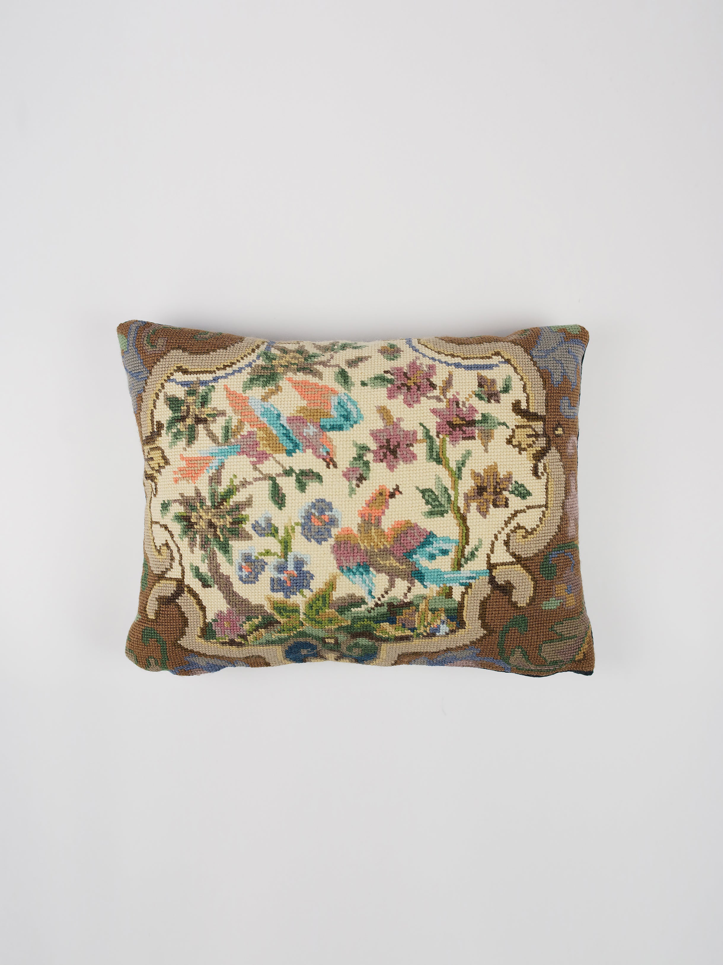 19th Century Woollen Needlepoint Cushion | 1310