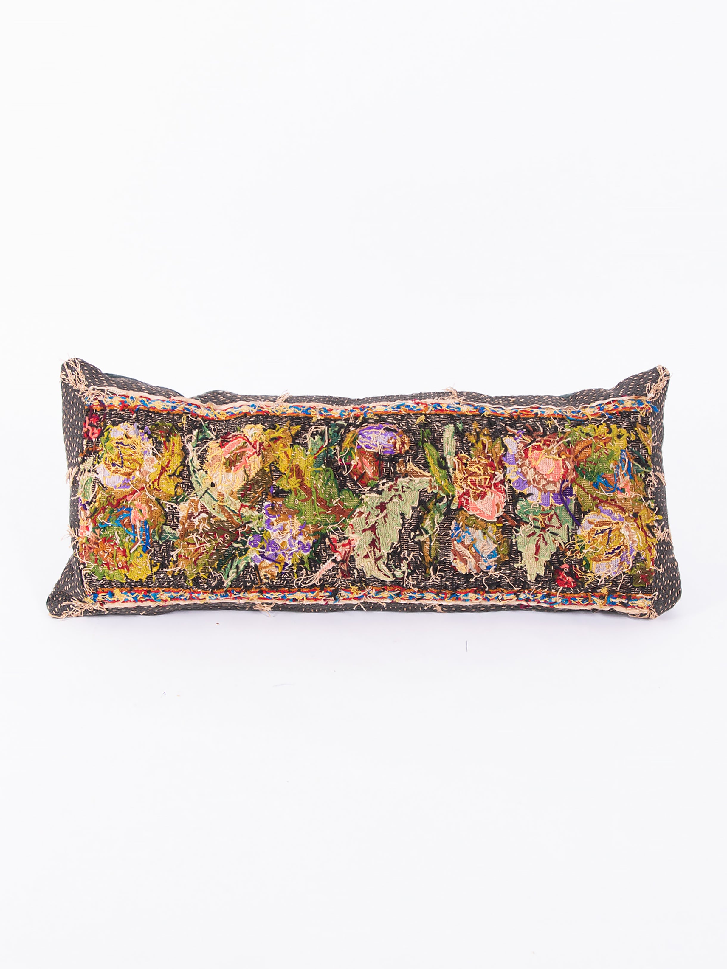 19th Century Woollen Needlepoint Cushion | 647