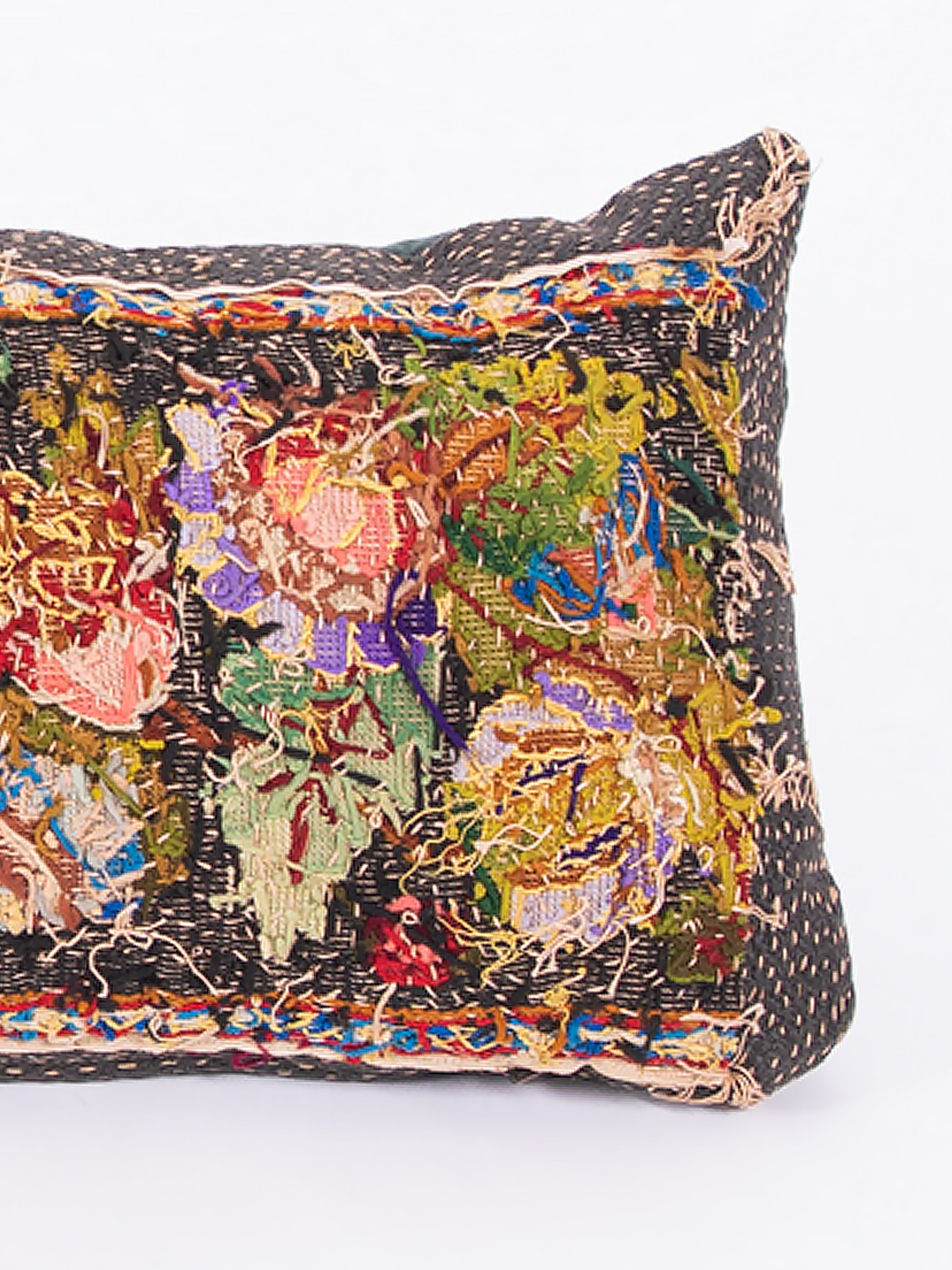 19th Century Woollen Needlepoint Cushion | 647