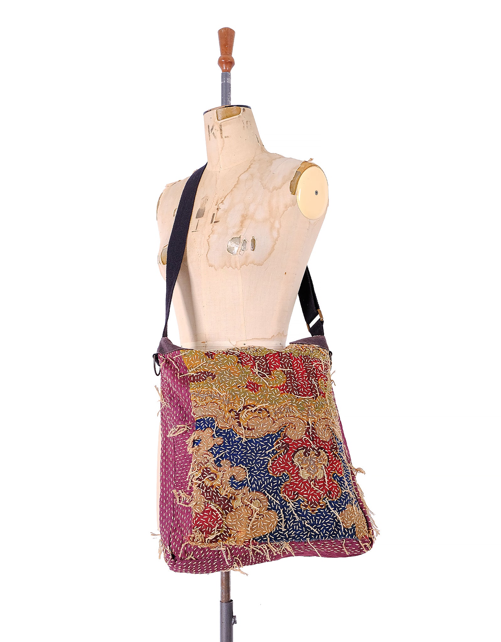 17th Century Tapestry Messenger Bag