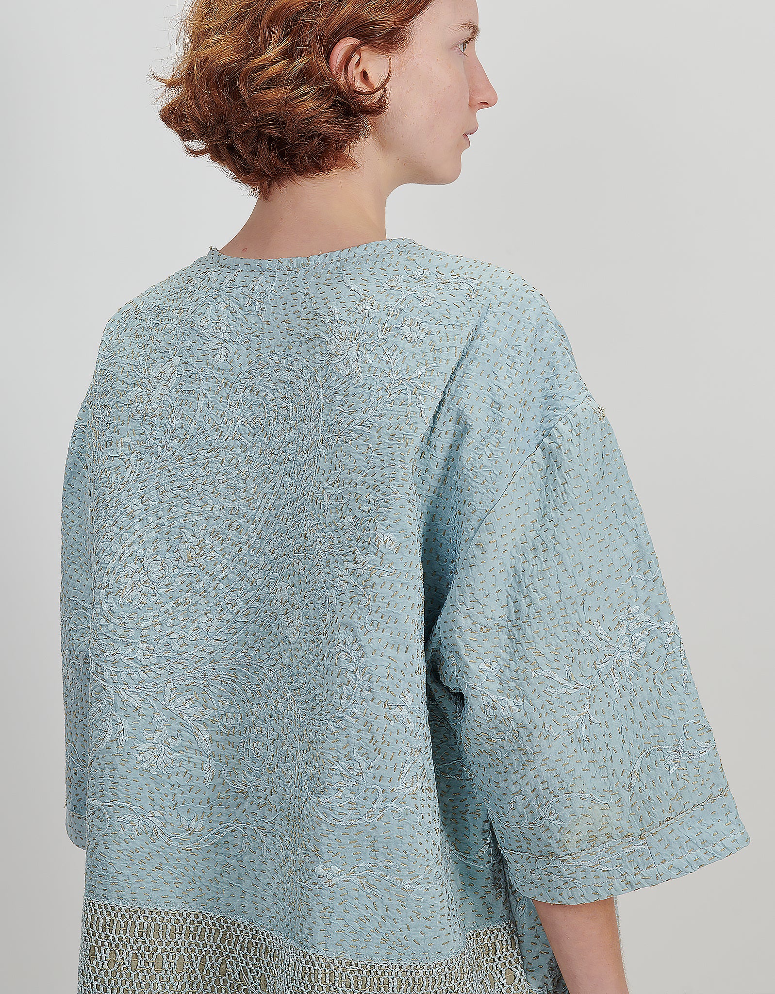 19th Century Silk Remi Top