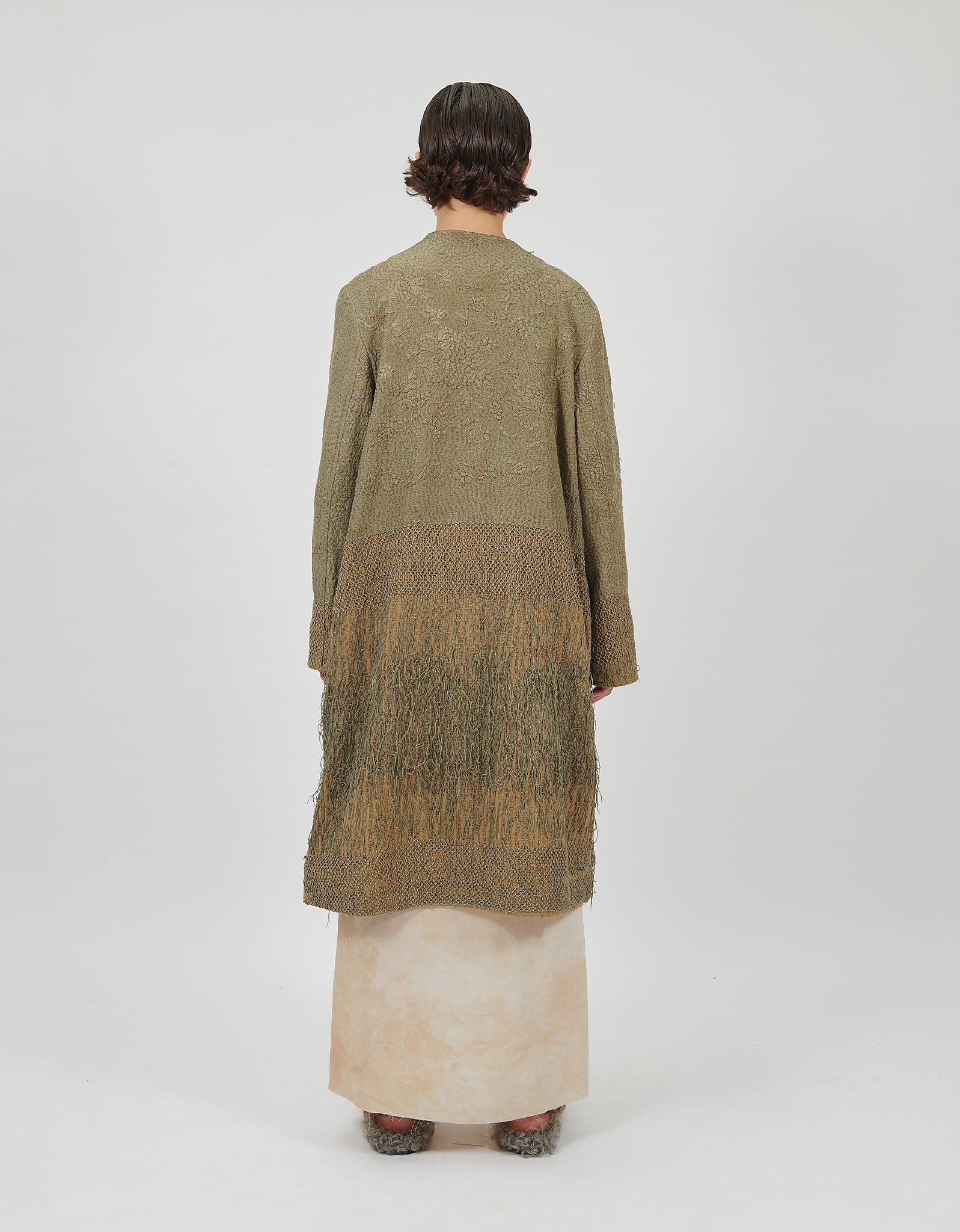 19th Century Silk Tanita Coat