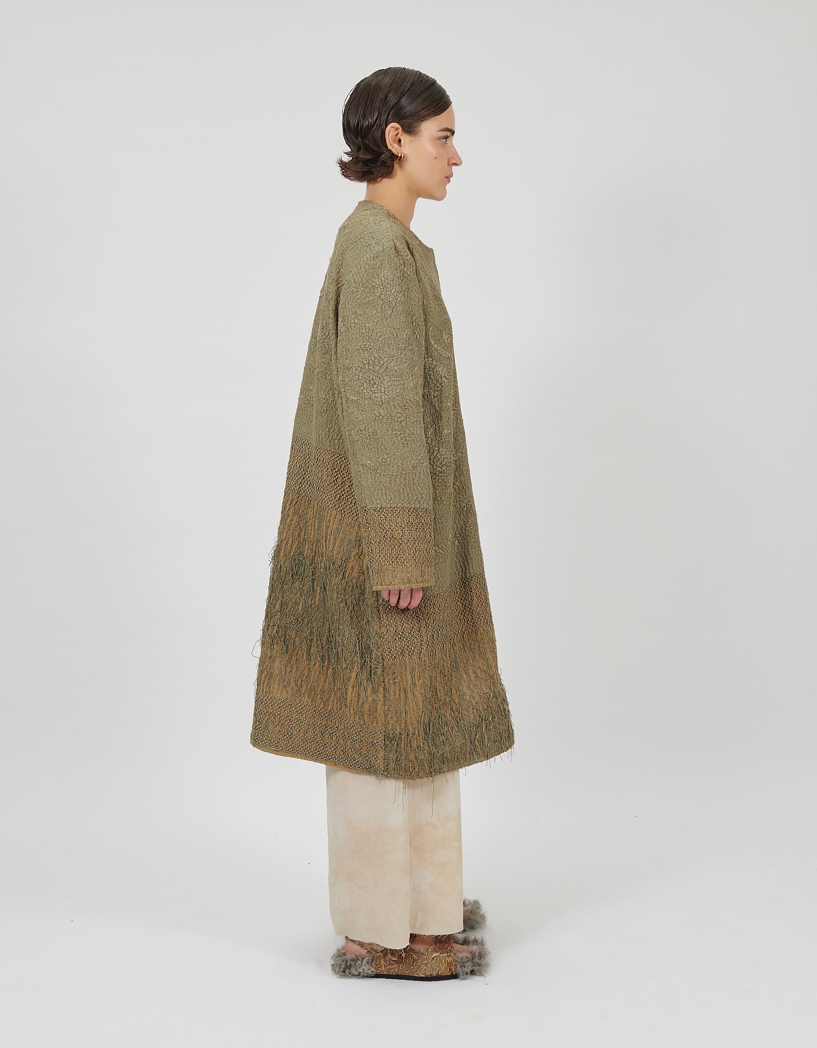 19th Century Silk Tanita Coat