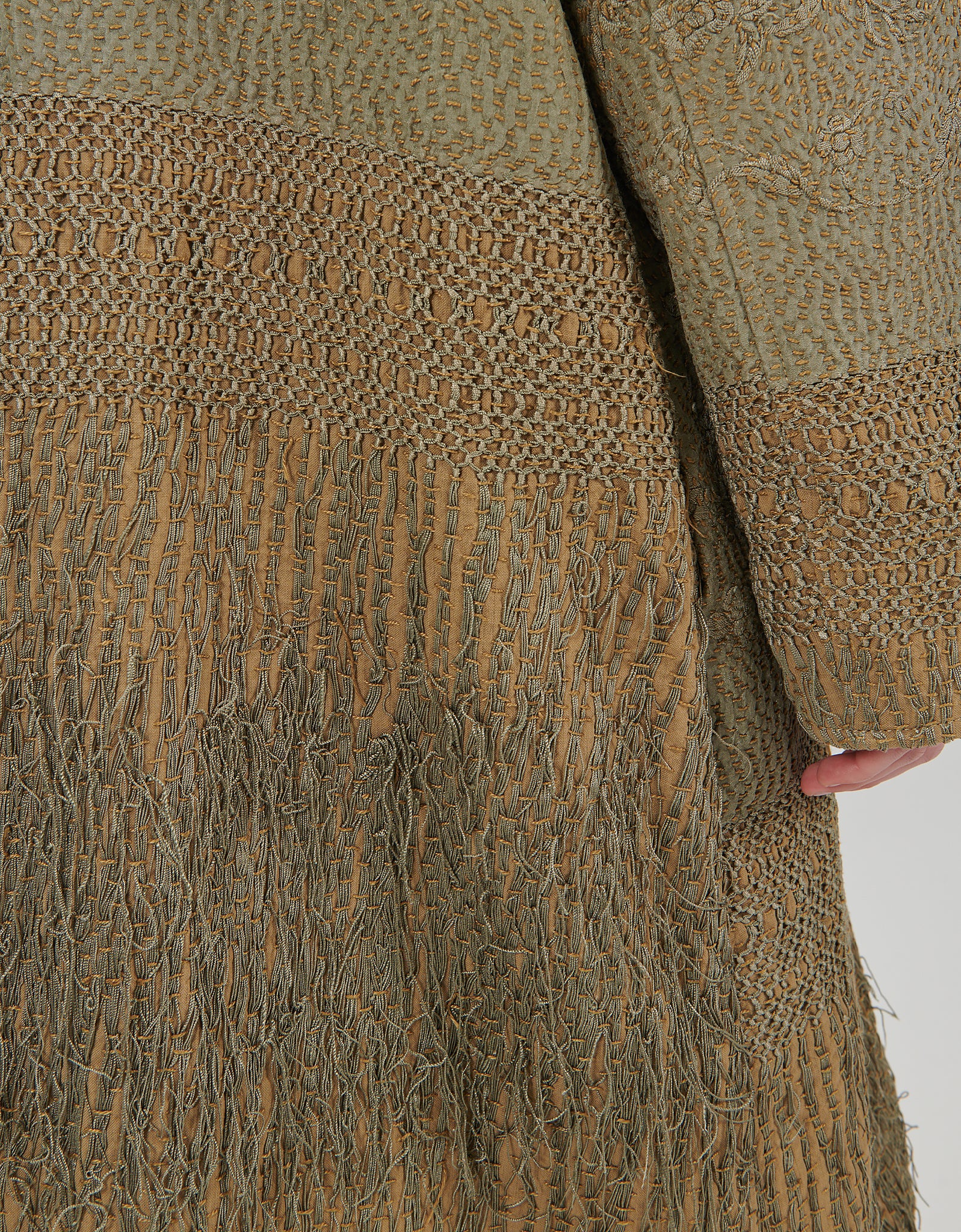 19th Century Silk Tanita Coat