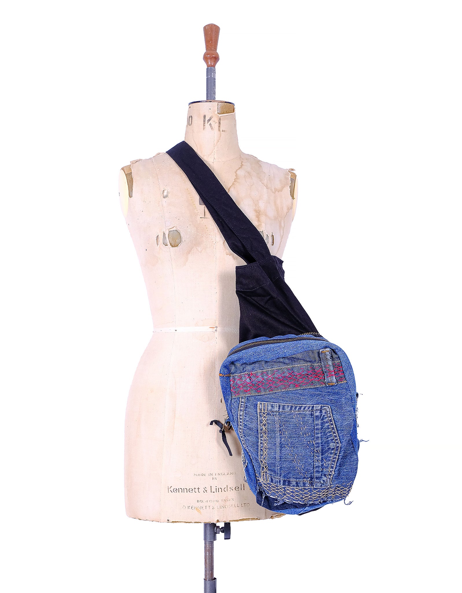 Repurposed Denim Zahra Bag